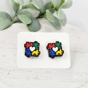  Hand Painted Teacher Studs | 16 Styles