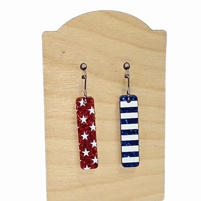 Red White & Blue Acrylic Bars