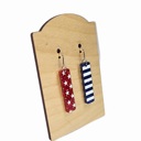  Red White & Blue Acrylic Bars