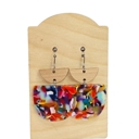  Acrylic Wood Multi Dangles 