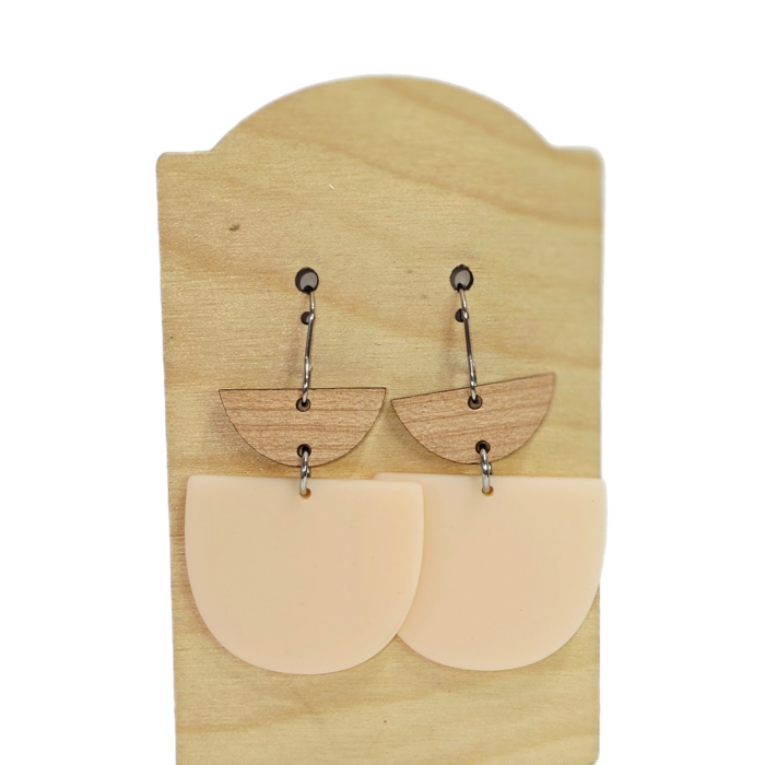 Acrylic Wood Dangles 