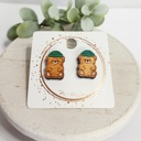  Hand Painted Lucky Studs | 15 Styles