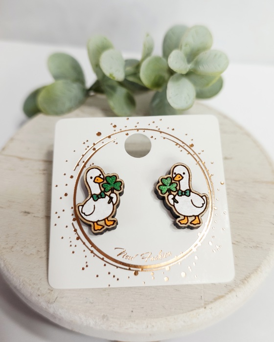 Hand Painted Lucky Studs | 15 Styles