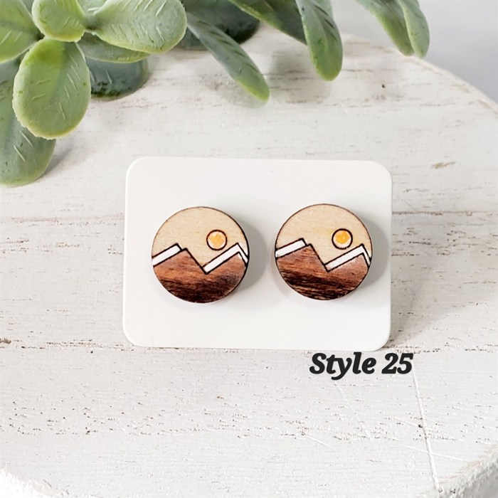 Hand Painted Country Studs | 30 Styles