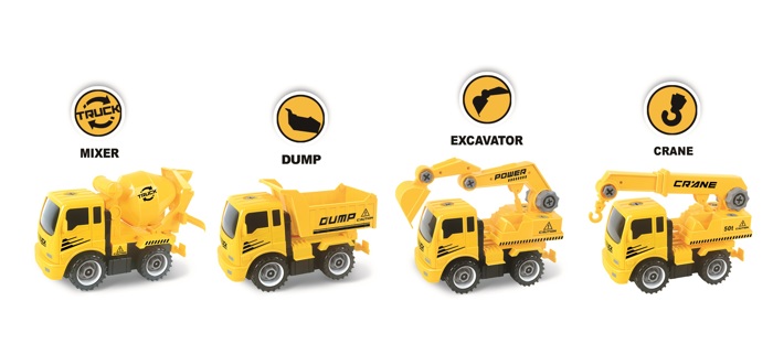 Construct A Truck - Excavator