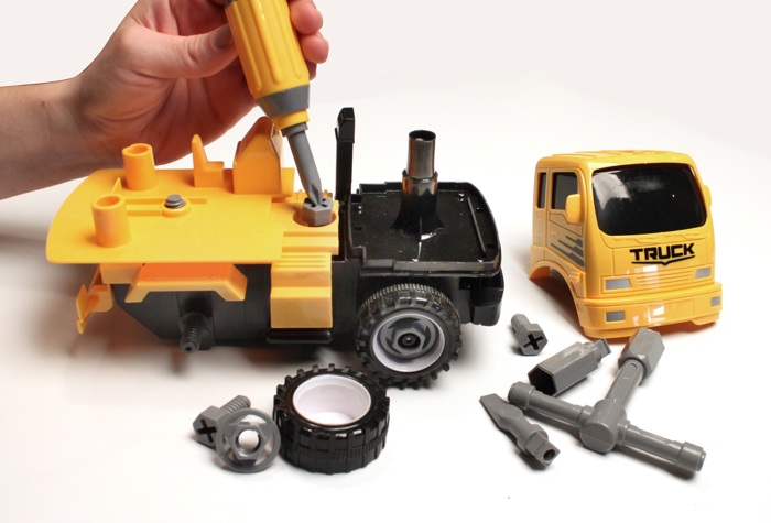 Construct A Truck - Excavator