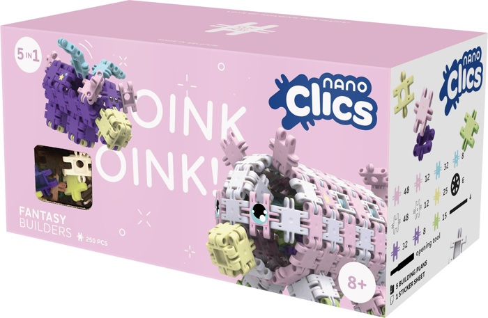 Nano Clics - Creative 250pc Oink Oink