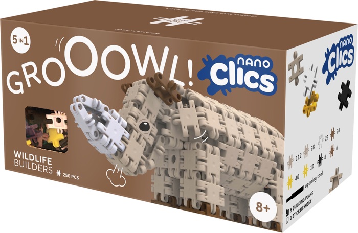 Nano Clics - Creative 250pc GROWL