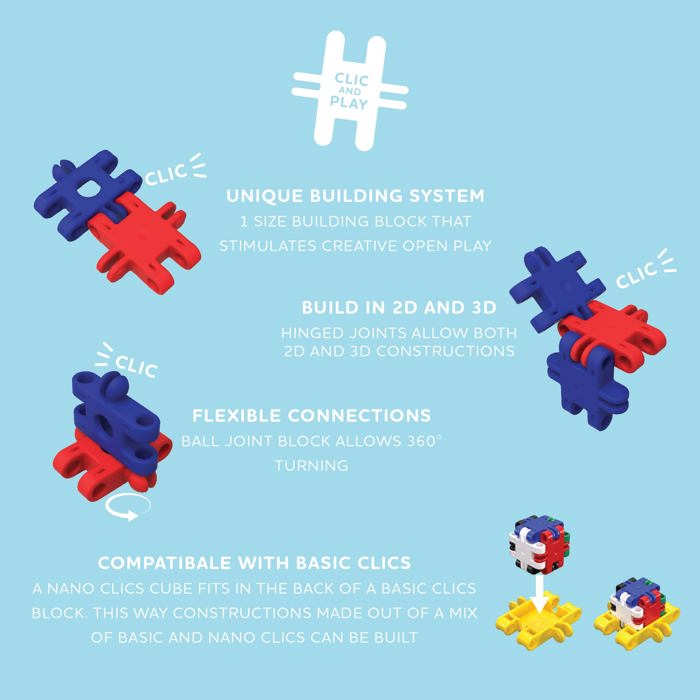 Nano Clics - Creative 500pc GROAR