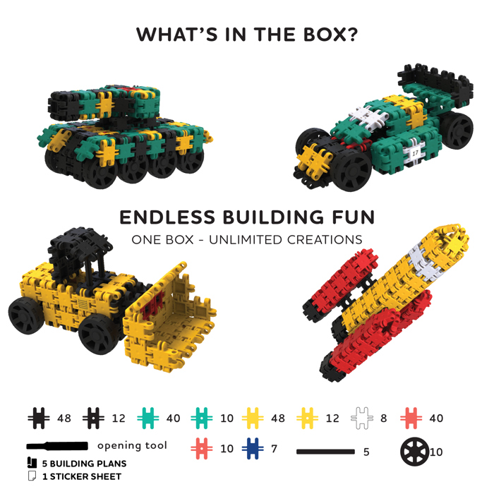 Nano Clics - Creative 250pc Zoooffff