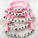  Breast Cancer Awareness Bracelets