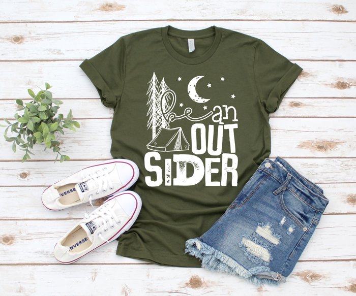 Be An Outsider | Graphic Tee