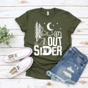  Be An Outsider | Graphic Tee
