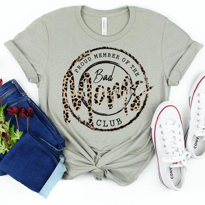 Bad Moms Club | Funny Graphic Tee