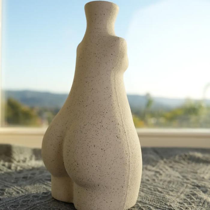 8.625"H Ceramic Vase