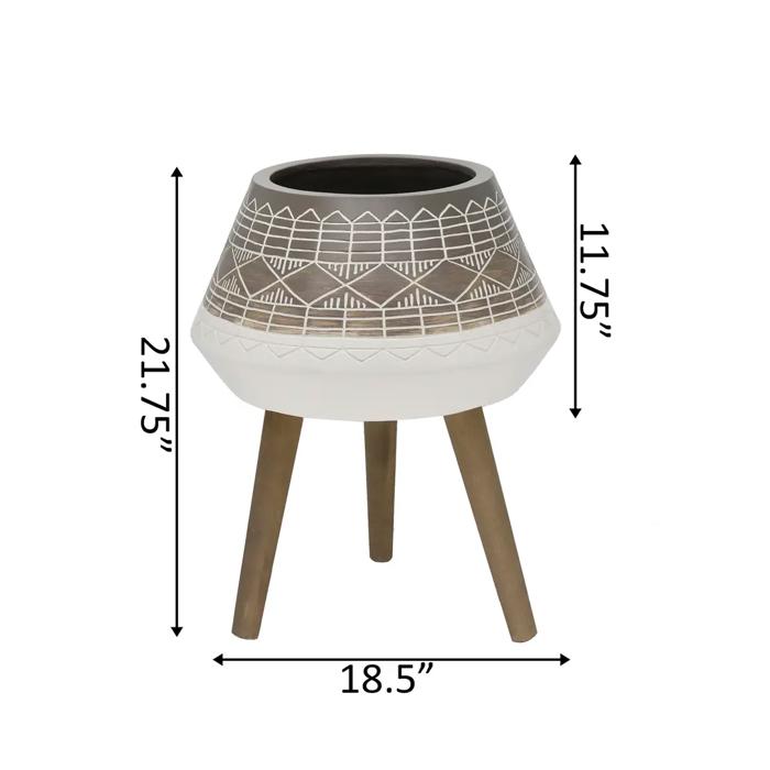  18" Fiberglass Pot