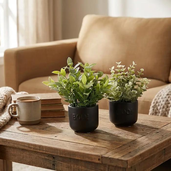 Mini BOO! Ceramic Planters 