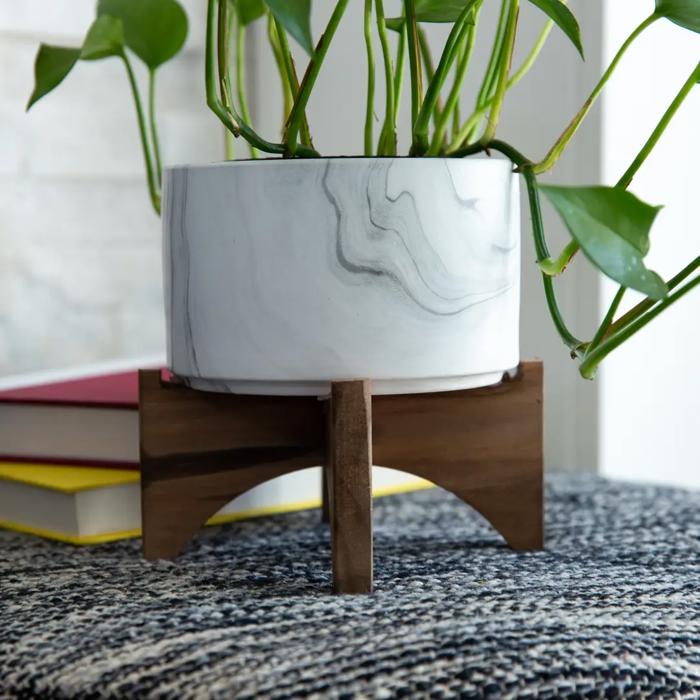 5" Marble Planter