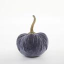 Indigo 6" Large Velvet Pumpkin