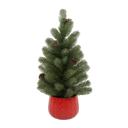  24" Tree Red Sweater Planter