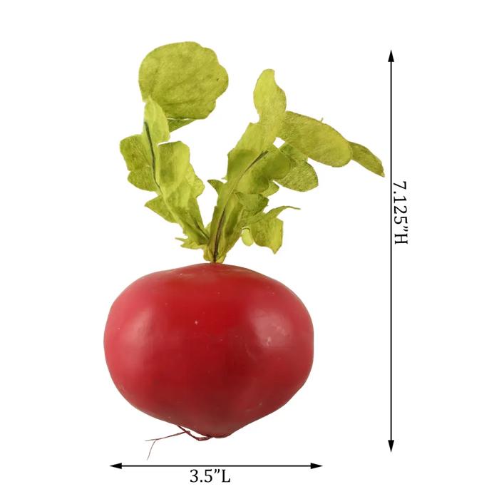 Artificial Round Radish