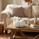White Cream Sweater Pumpkin