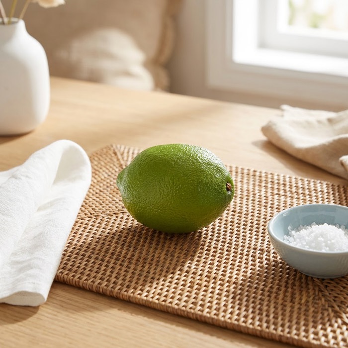 Faux Lemon Decorative Fruit