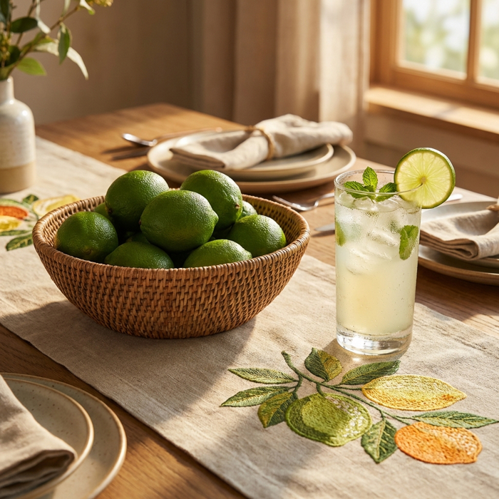 Faux Lemon Decorative Fruit (1323)