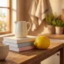 Yellow Realistic Faux Lemon – Artificial Fruit Décor