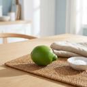 Green Realistic Faux Lemon – Artificial Fruit Décor