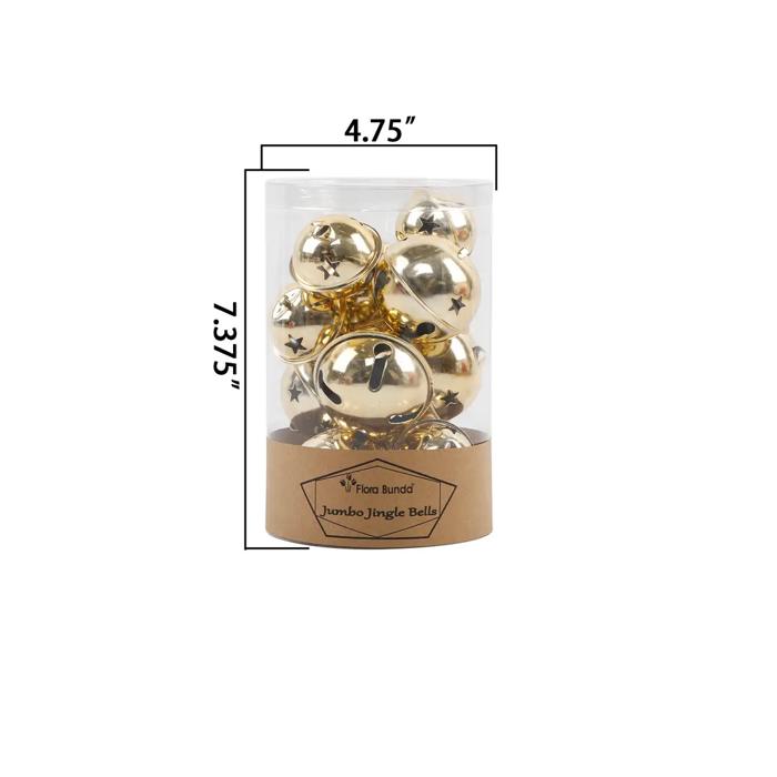 Jumbo Jingle Bells – Set in Gift Tube