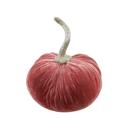 Red 6" Large Velvet Pumpkin