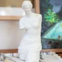  9.9"H Ceramic Venus 
