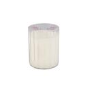  3.5"H Glass Candle w/Bow (7.1 oz) -Sparkling Champagne