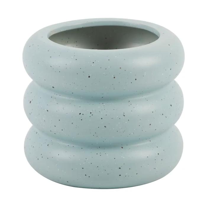 Ceramic Ribbed Planter