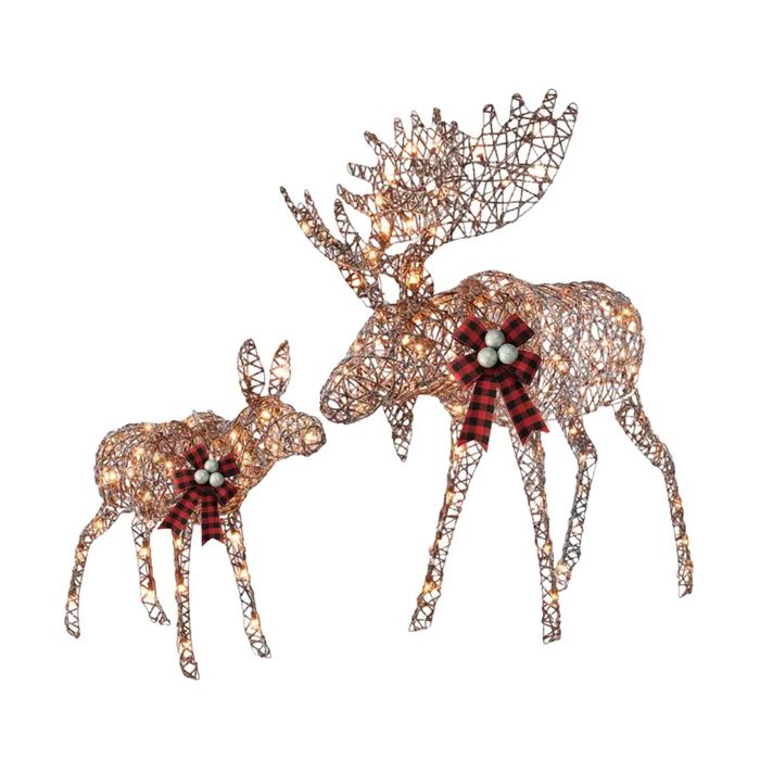 2-Piece Moose Family