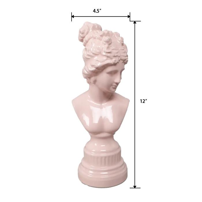 12"H Ceramic Grecian