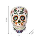  7" DOD Colorful Skull Planter