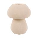  6"H Mushroom Ceramic Vase