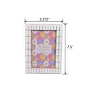  4x6 White Double Brick Edge Zinc Frame