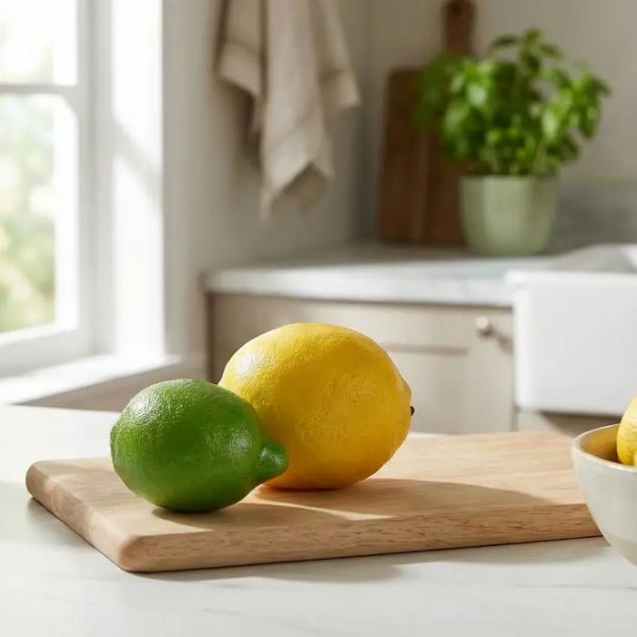 Realistic Faux Lemon – Artificial Fruit Décor