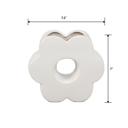   7"H Ceramic Flower Vase