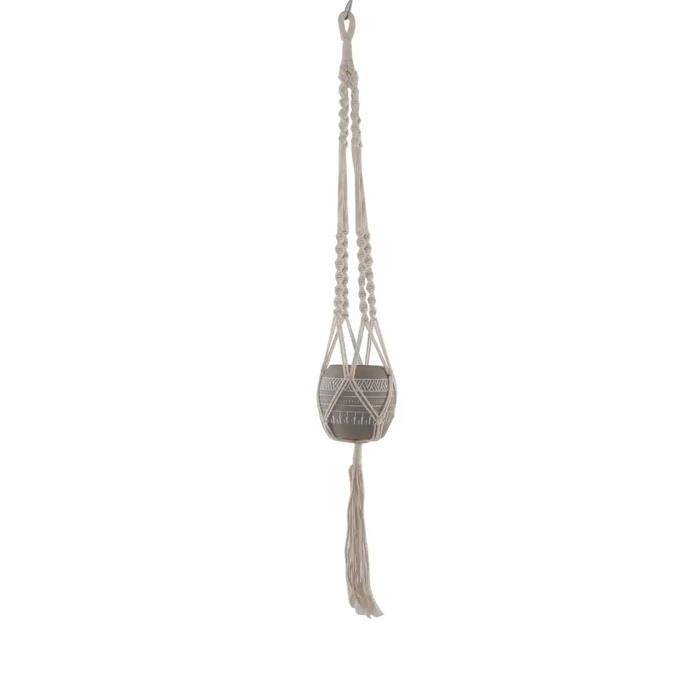  Hanging Macramé with Aztec Planter