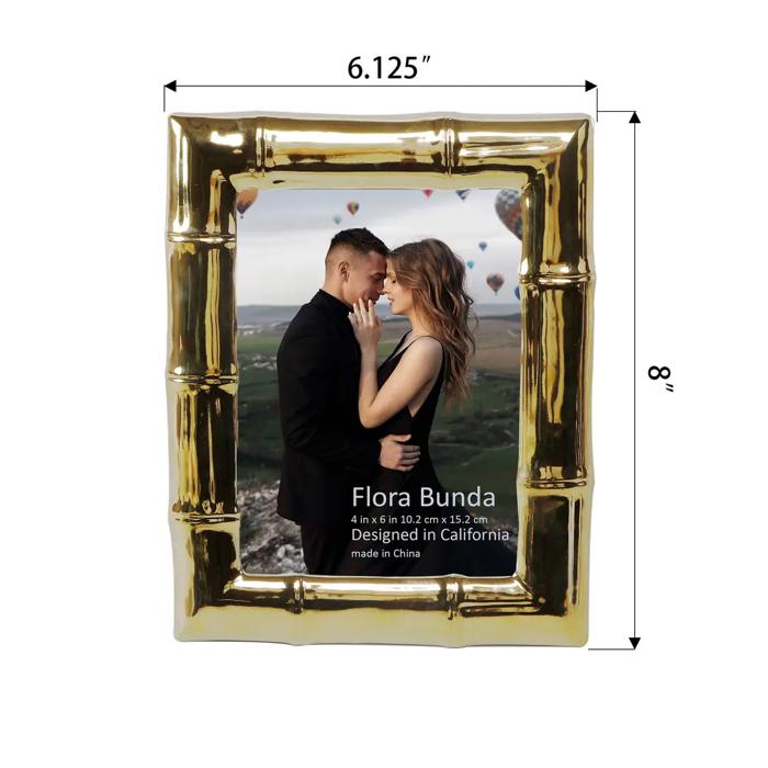 4x6 Bamboo Ceramic Frame