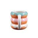  18 OZ Donut Stack Ceramic Mug  