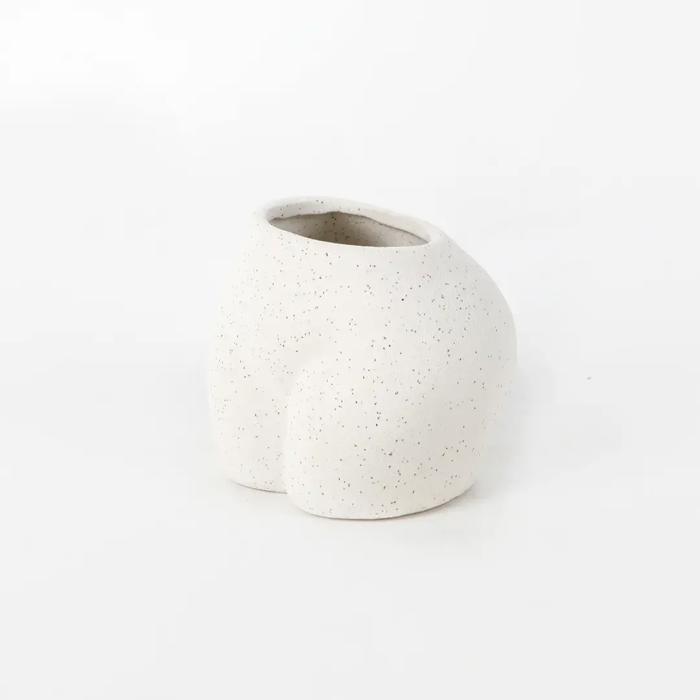 4.5" Lady Legs Ceramic Vase