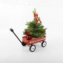  20" Pine Tree in Tin Wagon