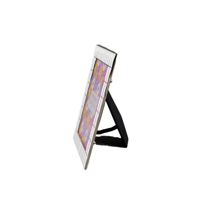 4x6 White Double Brick Edge Zinc Frame