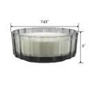  32 oz Dark Green Ribbed Glass Bowl Candle – Teakwood Forest