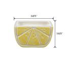  5.88" Ceramic Lemon Slice Candle Lemon 16 oz
